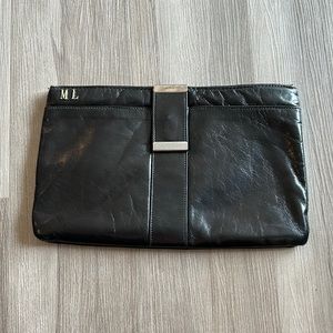 Excel Leather Clutch